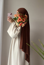 Hijab Airsoft Marron