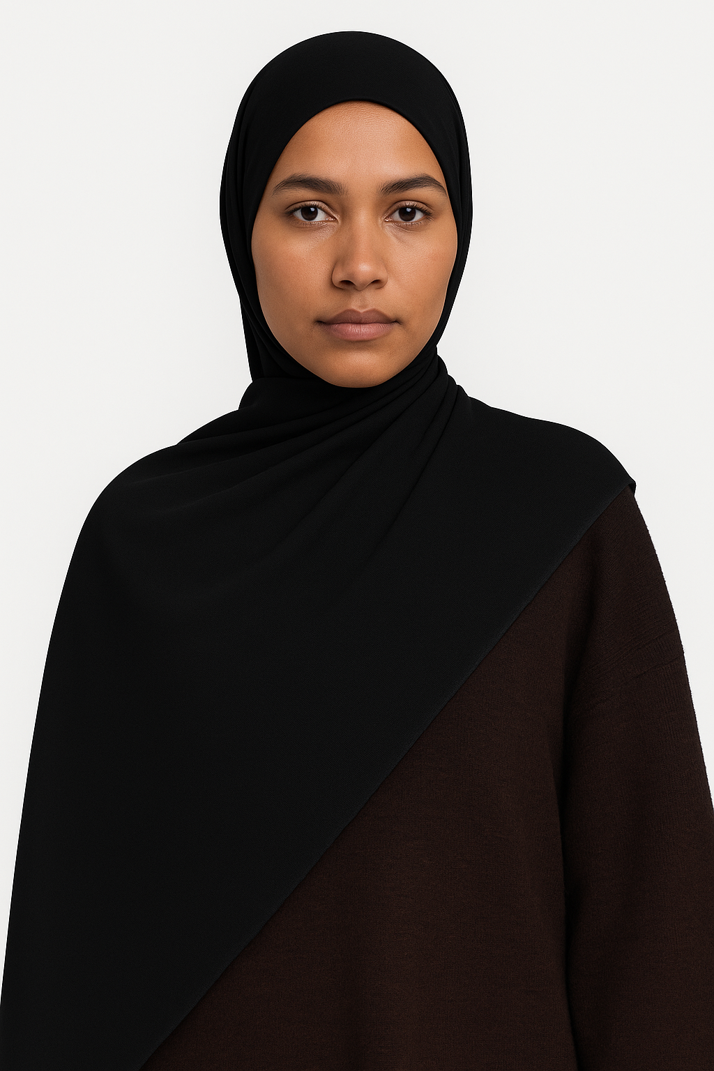 Hijab Bamboo Noir