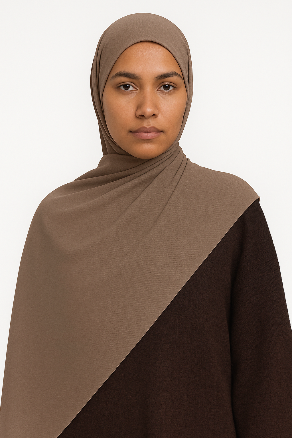Hijab Bamboo taupe