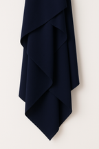 Voile Jersey air soft bleu marine