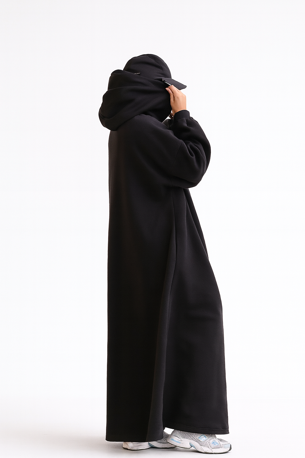 Robe Cocoon™ – Longue, Oversize, 100% Coton & Poches Discrètes